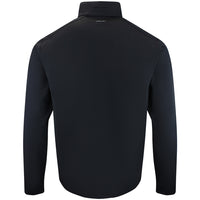 RLX Golf Pullover - RL Tour Pro Logo Lux QZ - Black - Yellow AW26