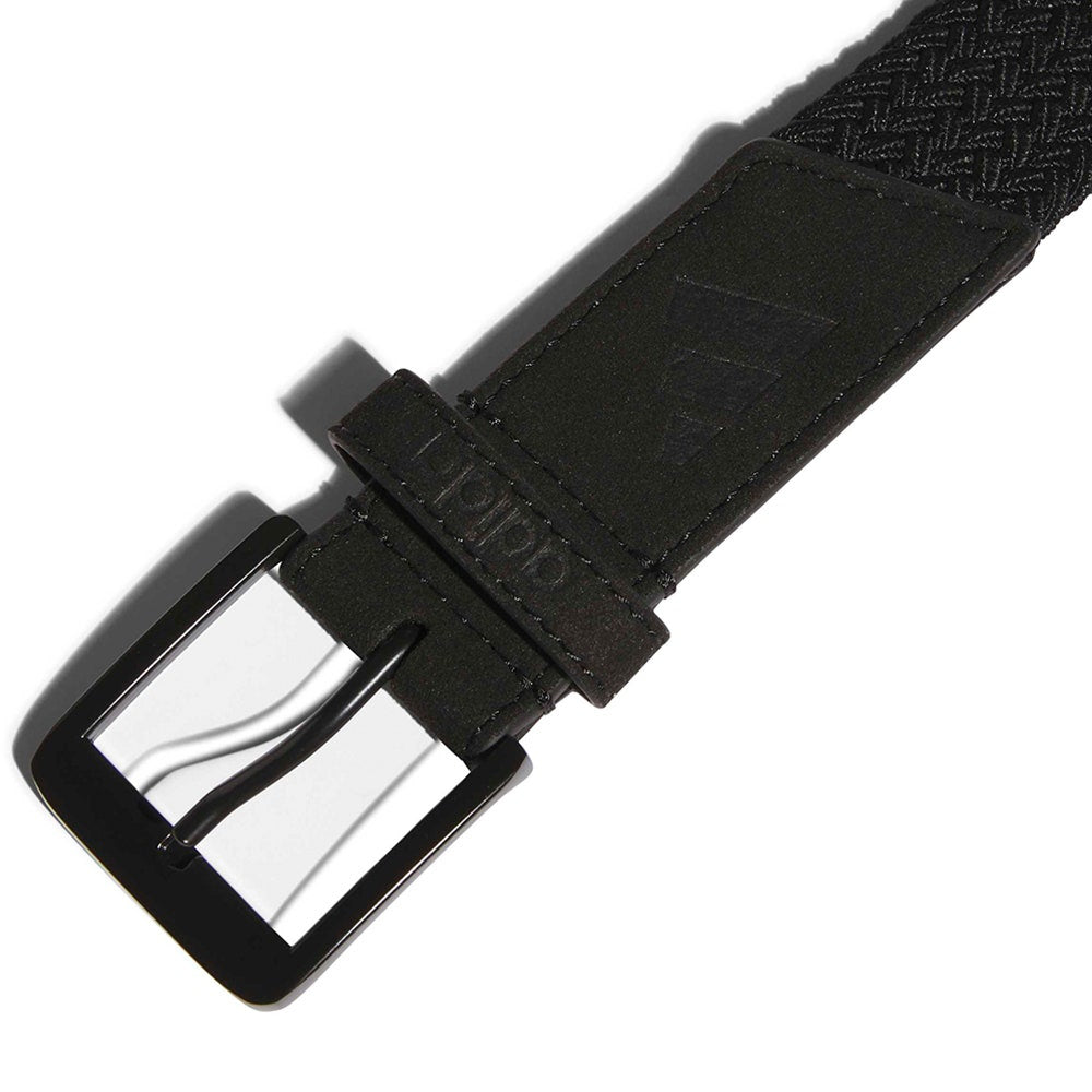 adidas Golf Belt - Braided Stretch - Black AW26