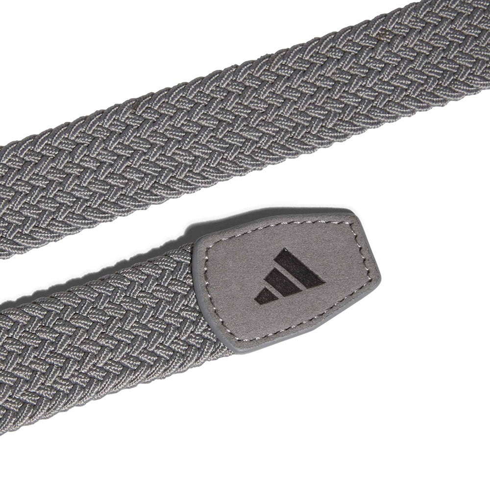 adidas Golf Belt - Braided Stretch - Grey Three AW26
