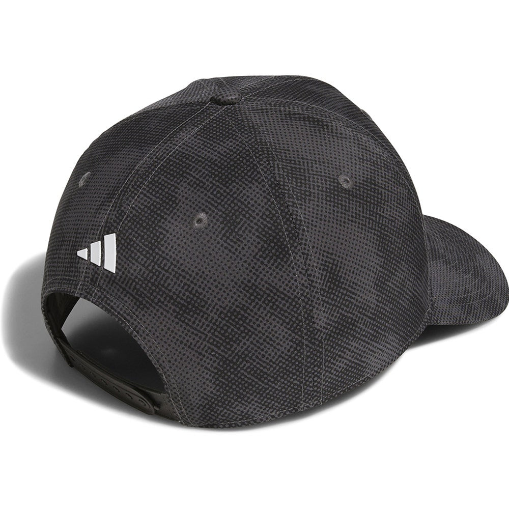 adidas Golf Cap - Printed Tour Snapback - Black AW25