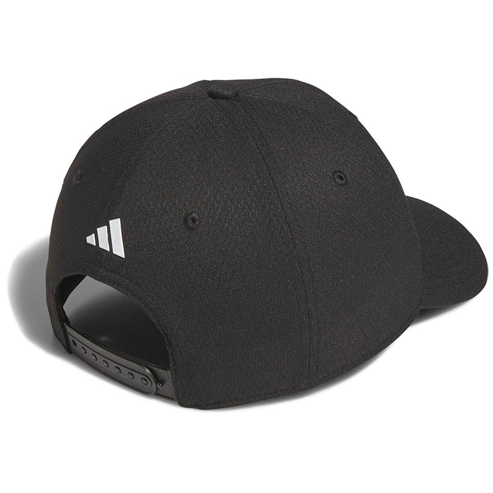 adidas Golf Cap - Tour Snapback Hat - Black AW26