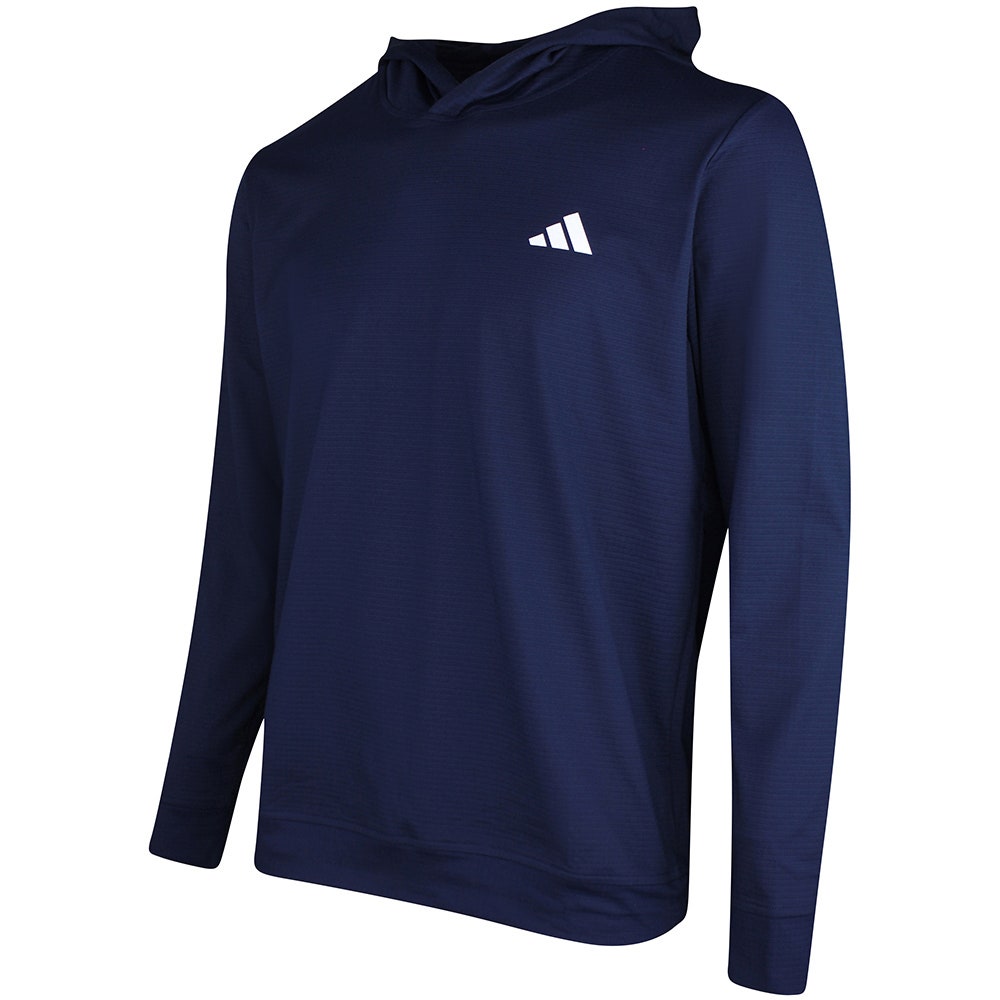 adidas Golf Pullover - Elevated Hoodie - Collegiate Navy AW26