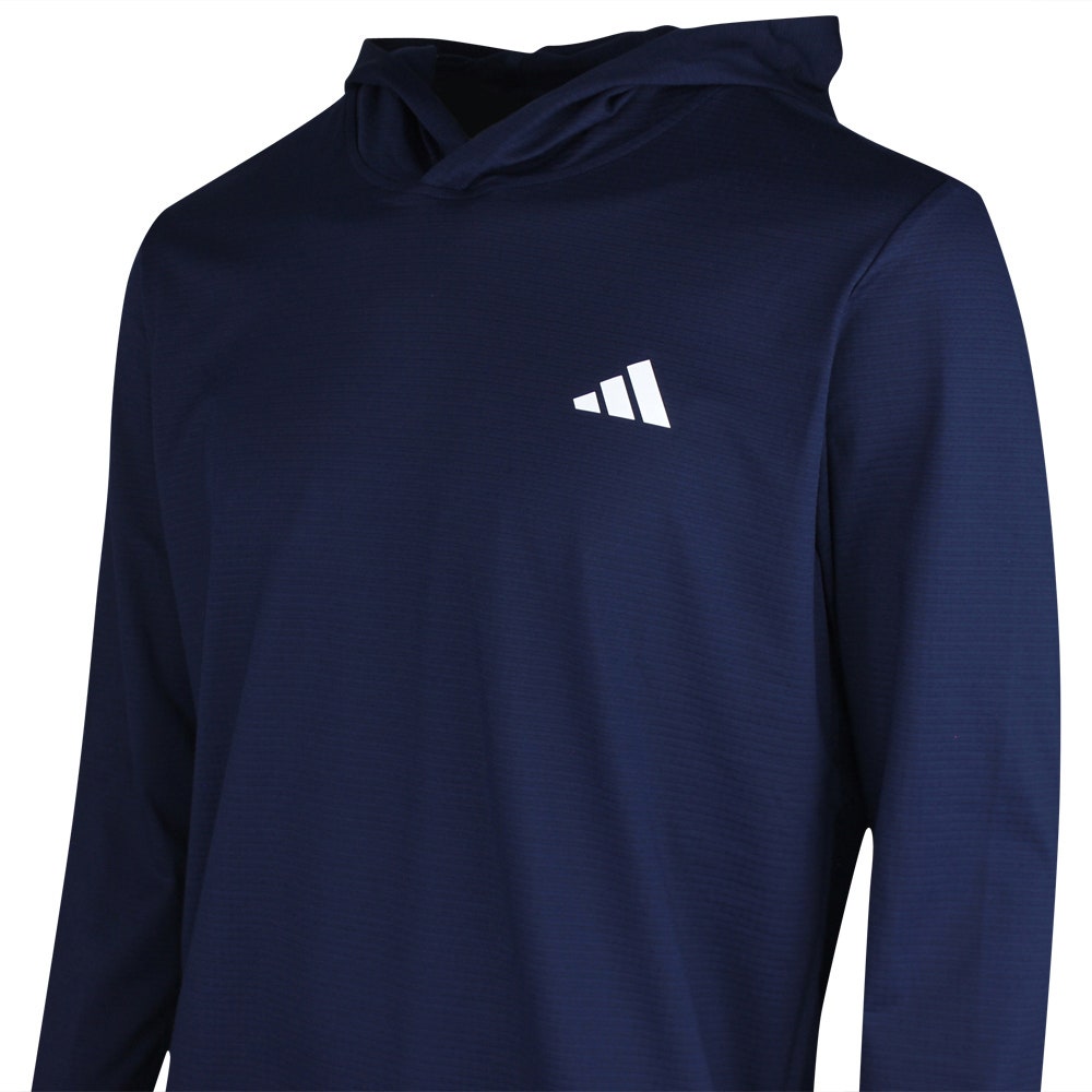 adidas Golf Pullover - Elevated Hoodie - Collegiate Navy AW26