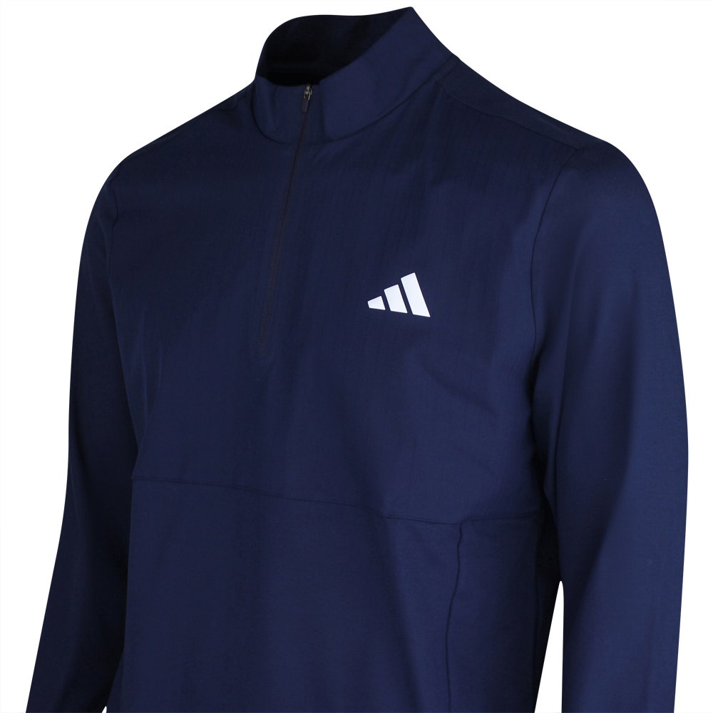 adidas Golf Pullover - Tour QZ - Collegiate Navy SS26