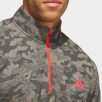 adidas Golf Pullover - U365 DWR QZ - Khaki Six AW26