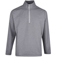 adidas Golf Pullover - U365 Set Woven QZ - Grey Five SS26