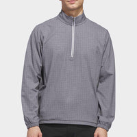 adidas Golf Pullover - U365 Set Woven QZ - Grey Five SS26