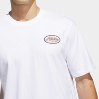 adidas Golf T-Shirt - Golf Dept Graphic Tee - White AW26