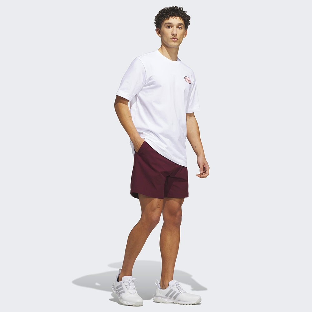 adidas Golf T-Shirt - Golf Dept Graphic Tee - White AW26