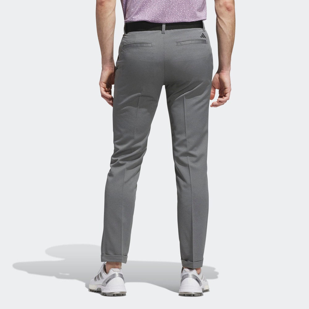 adidas Golf Trousers - U365 Classic Pinstripe Pant - Grey Four AW25