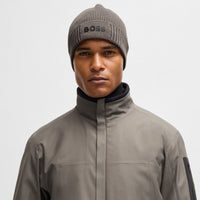 BOSS Golf Beanie - Asic Beanie-X - Light Grey WI25