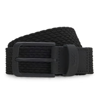 BOSS Golf Belt - Vern Woven Sz35 - Black SP26