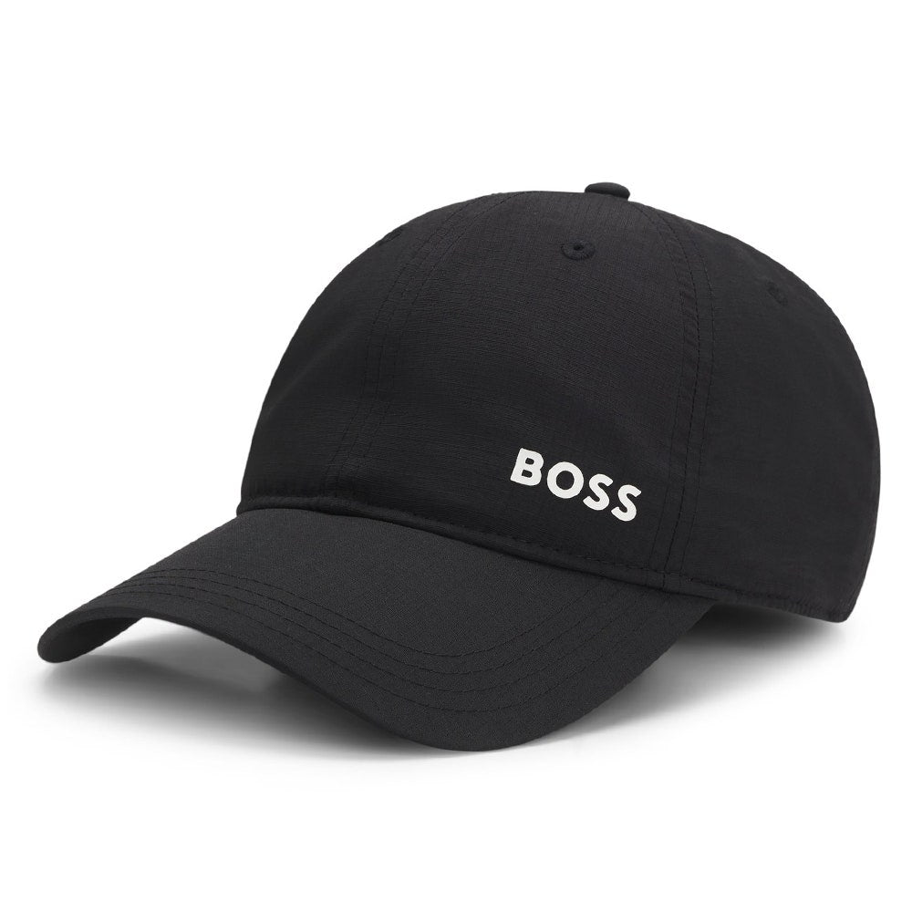 BOSS Golf Cap - Lach Ripstop - Black SP26