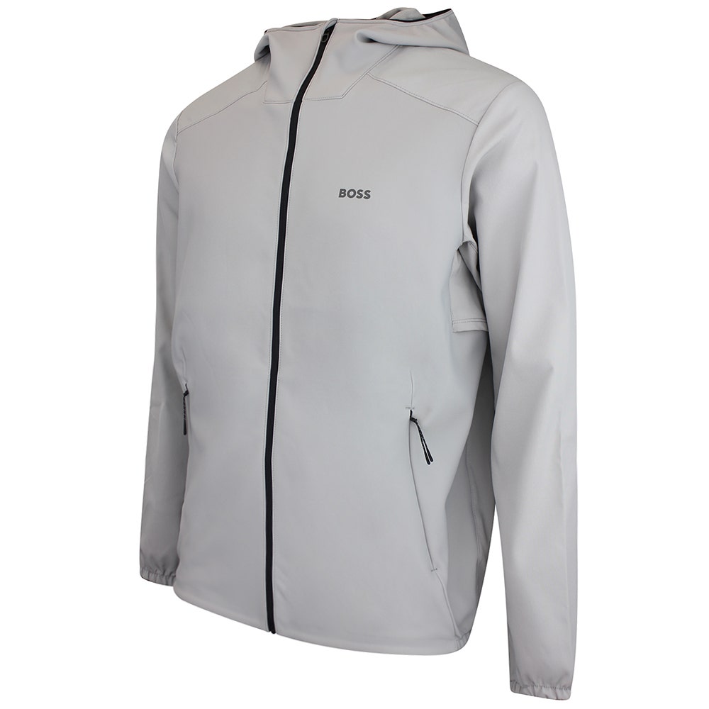 BOSS Golf Jacket - Cruiselite Hoodie - Open Grey SP26