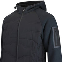 BOSS Golf Jacket - Hole19 Sherpa Hoodie - Black WI25