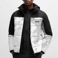 BOSS Golf Jacket - J_Hamar 4 Quilted - White WI24