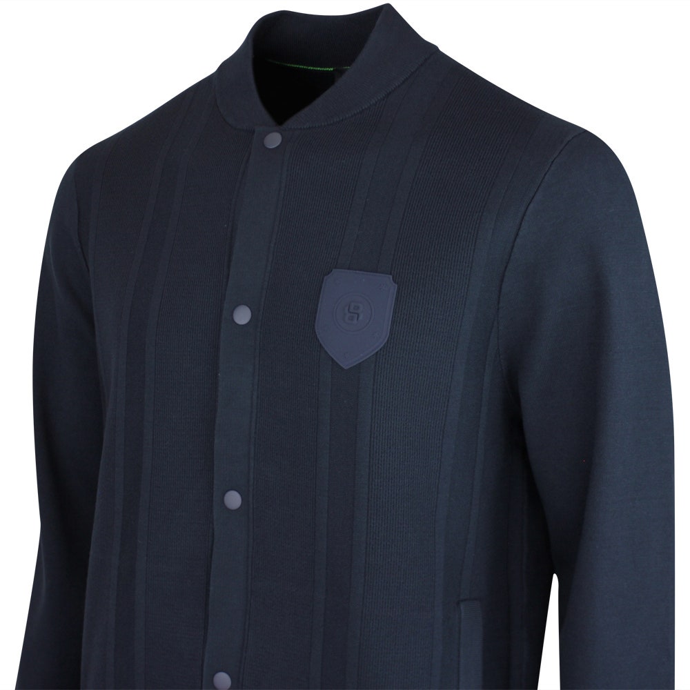BOSS Golf Jumper - BC Lux FZ - Dark Navy SP26