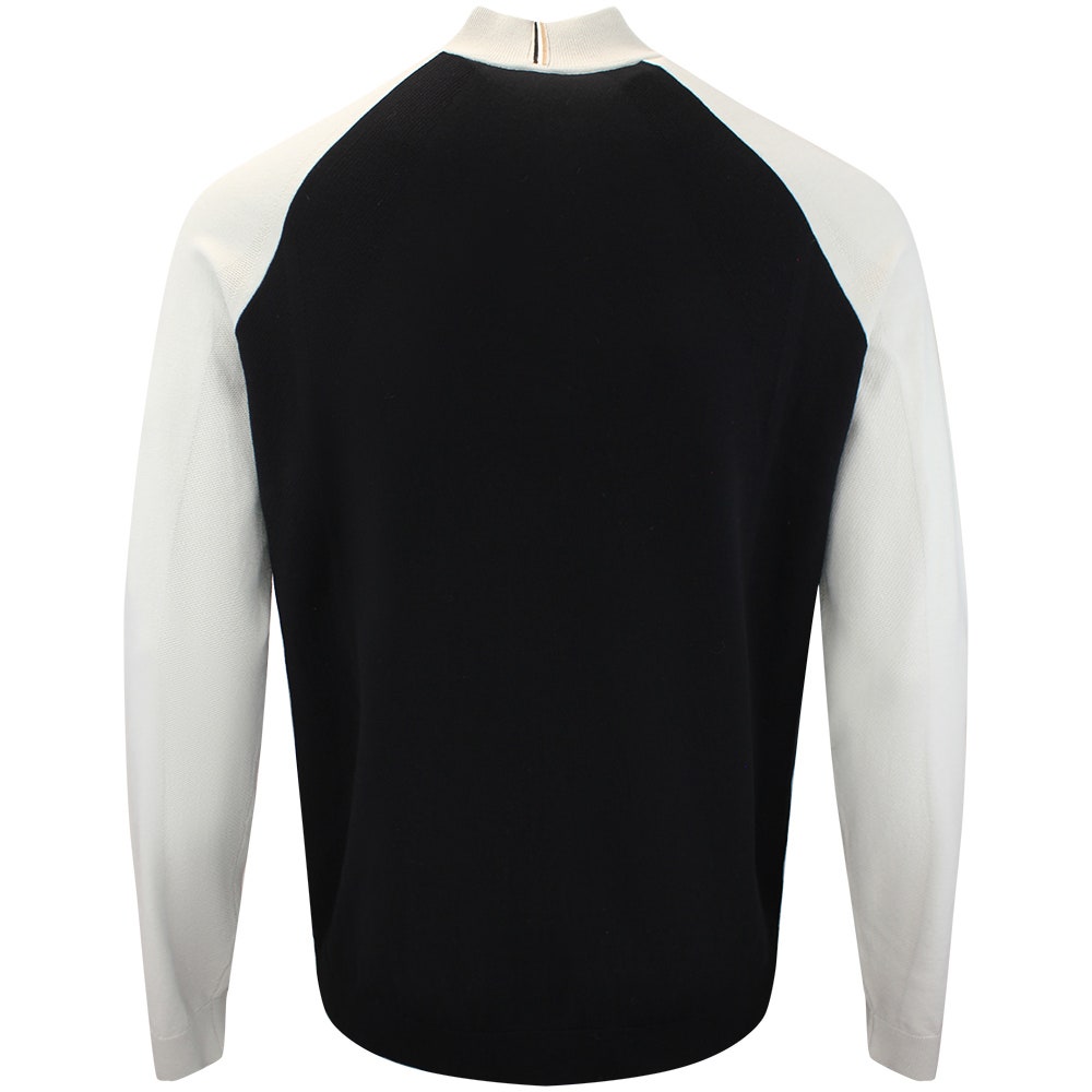 BOSS Golf Jumper - GOC Swing QZ - Black FA26