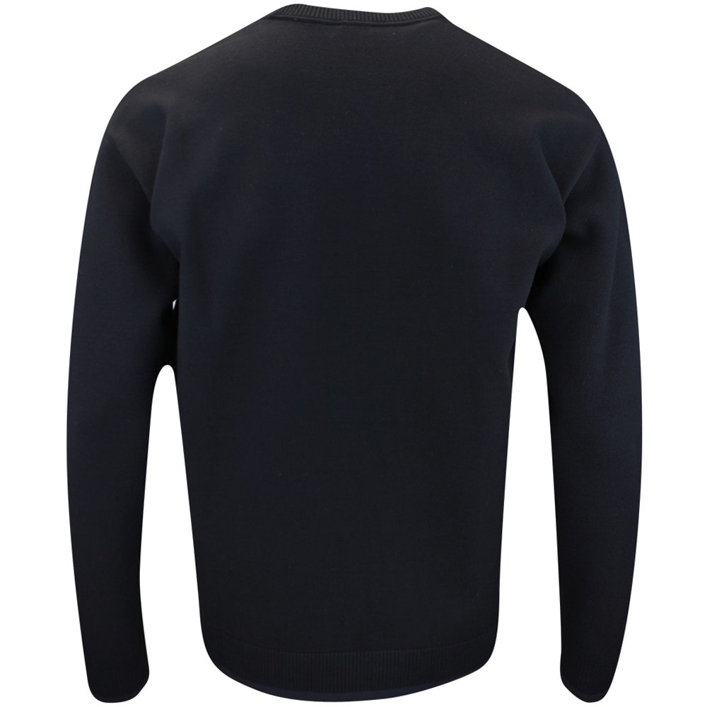 BOSS Golf Jumper - Rartic Crew Neck - Black WI24