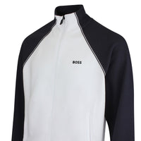 BOSS Golf Mid Layer - Join Skaz FZ - Bright White SU26