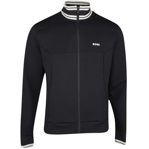 BOSS Golf Mid Layer - Zone FZ - Black WI25