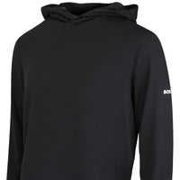 BOSS Golf Pullover - Active Hoodie - Black FA26