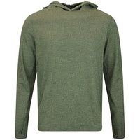 BOSS Golf Pullover - Active Hoodie - Khaki Heather WI26