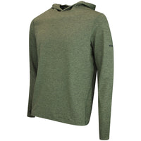 BOSS Golf Pullover - Active Hoodie - Khaki Heather WI26