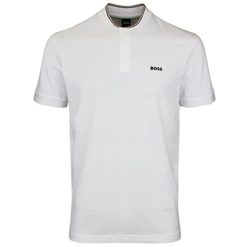 BOSS Golf Shirt - GOC Birdie 2 Reg. Fit - Bright White SU26