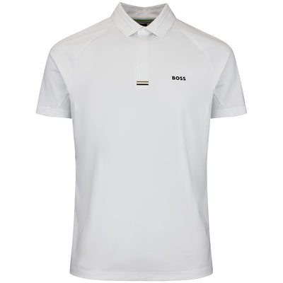 BOSS Golf Shirt - GOC Paddytech Reg. Fit - Bright White WI26
