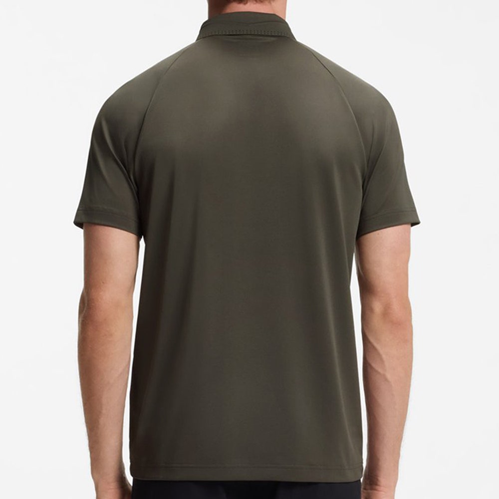 BOSS Golf Shirt - GOC Paddytech Reg. Fit - Khaki Green WI26