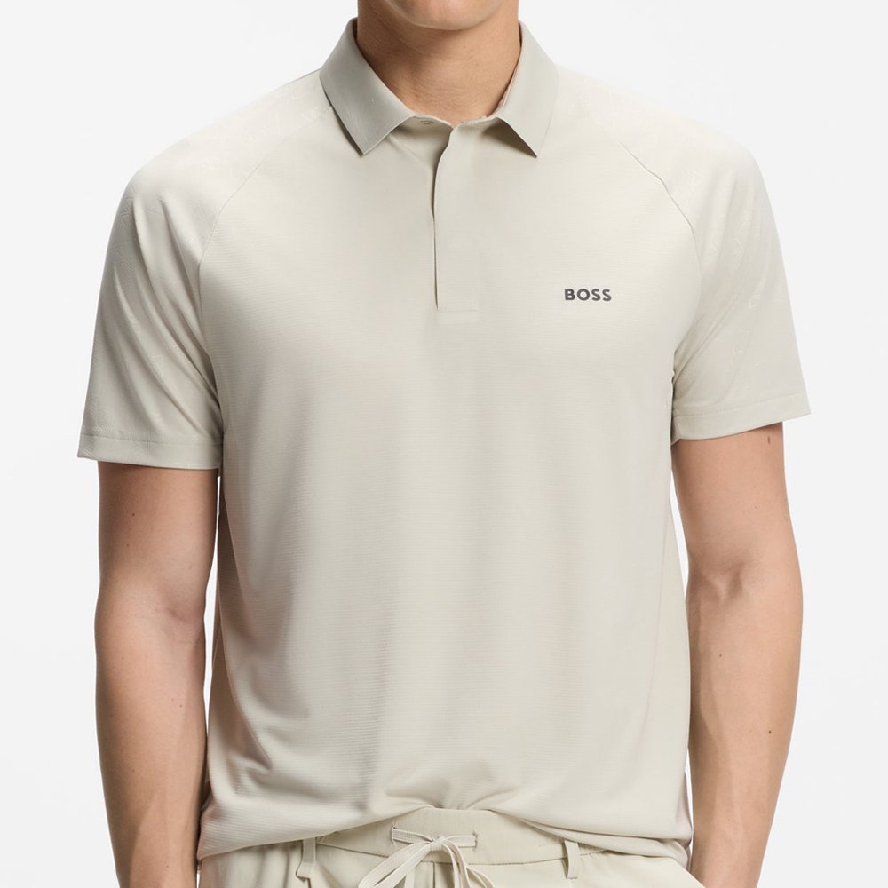 BOSS Golf Shirt - GOC Paddytech Reg. Fit - Pelican FA26
