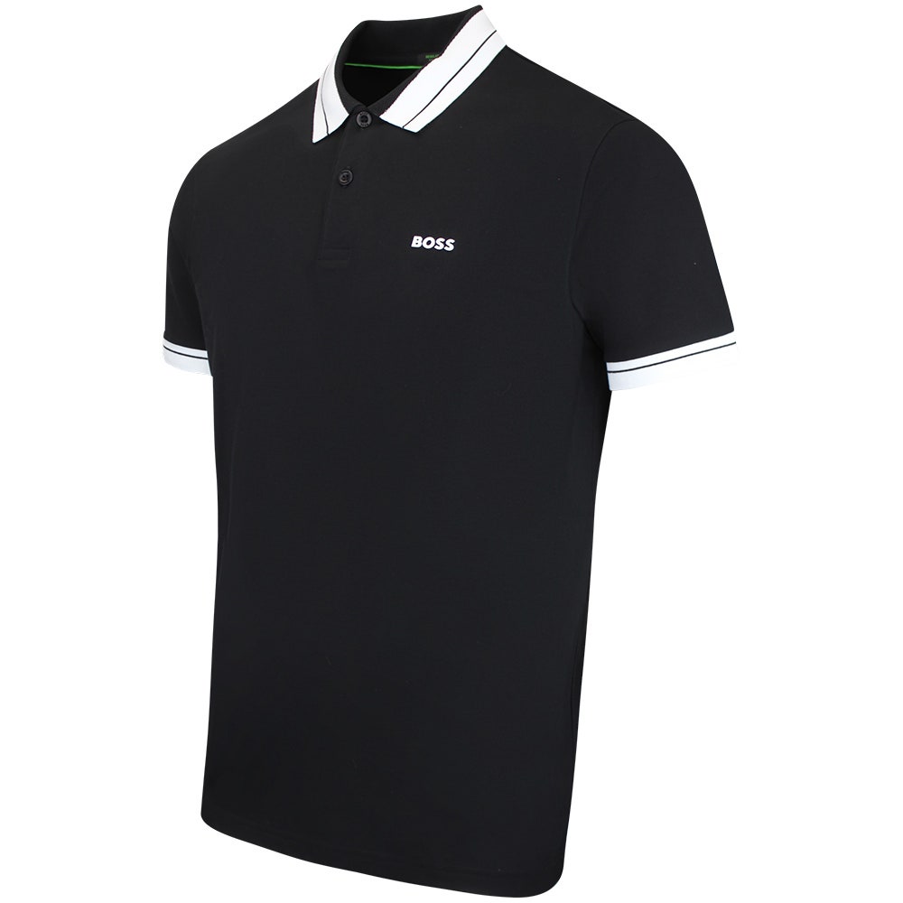 BOSS Golf Shirt - Member Reg. Fit - Black SU26