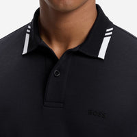 BOSS Golf Shirt - Network Paule Slim Fit - Dark Navy WI26