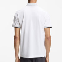 BOSS Golf Shirt - Paddy Chip GOC Reg. Fit - Bright White SP26
