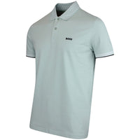 BOSS Golf Shirt - Paddy Chip GOC Reg. Fit - Mint Tint SP26