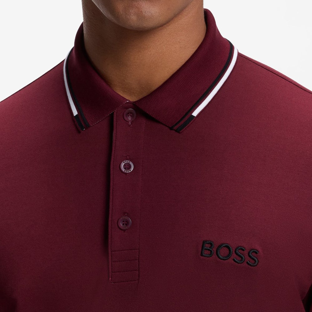 BOSS Golf Shirt - Paddy Pro Reg. Fit - Zinfandel WI26