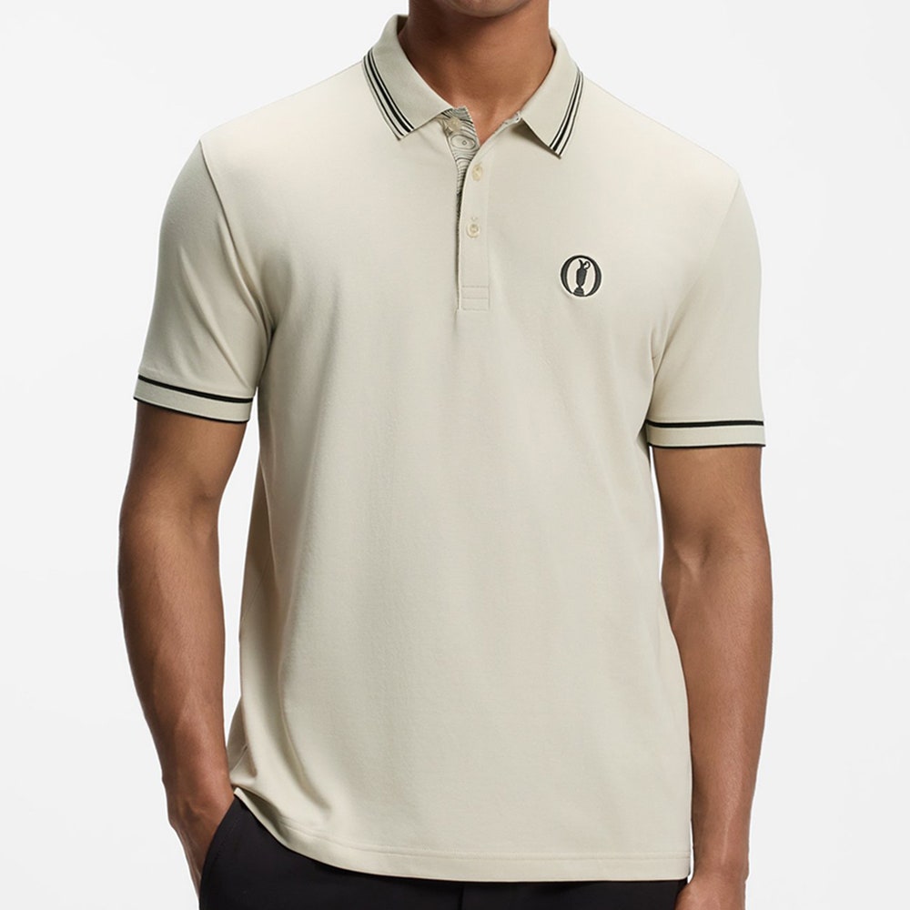 BOSS Golf Shirt - Paddy The Open '26 Reg. Fit - Pelican FA26