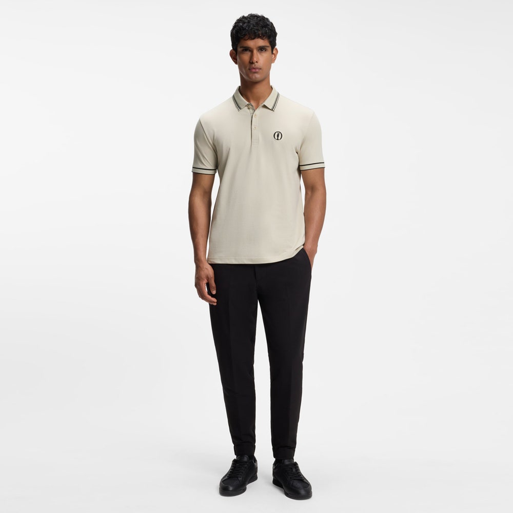 BOSS Golf Shirt - Paddy The Open '26 Reg. Fit - Pelican FA26