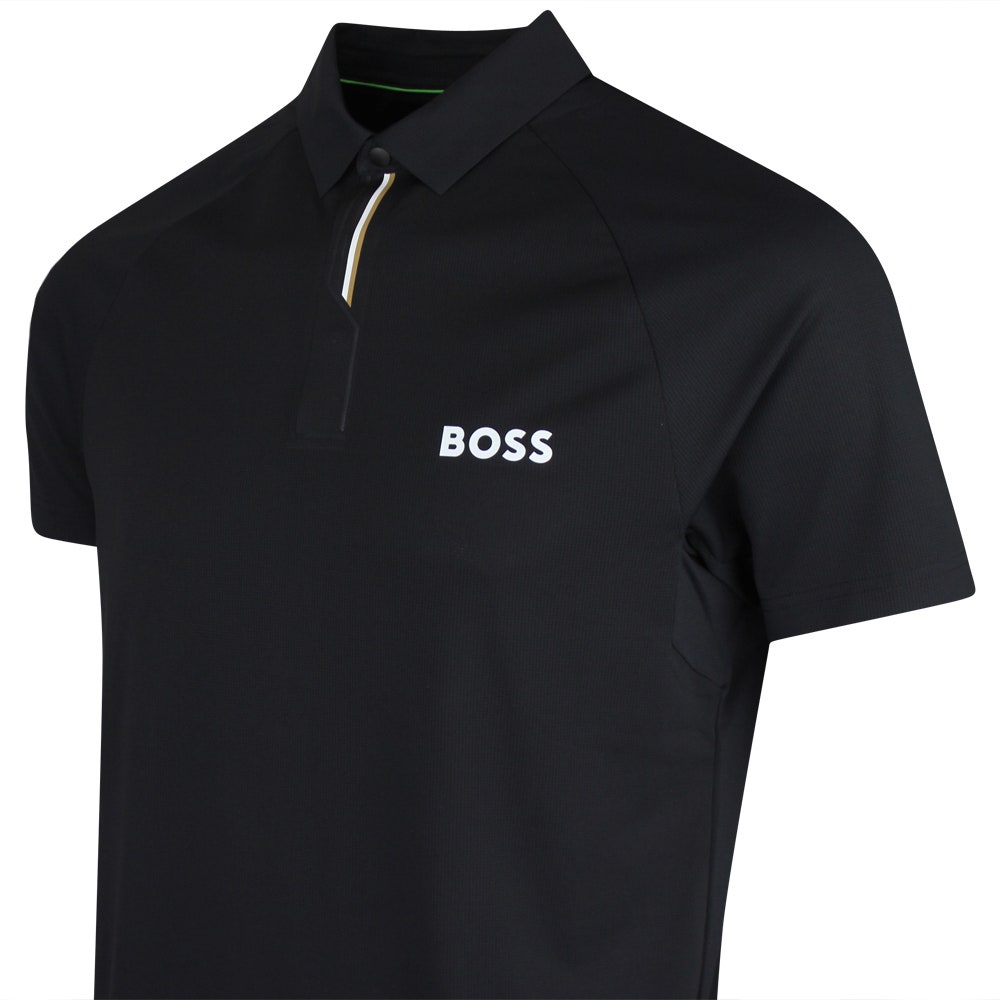 BOSS Golf Shirt - Paddytech GOC Reg. Fit - Black SP26