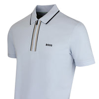 BOSS Golf Shirt - Philix GOC Slim QZ - Skyway SU26