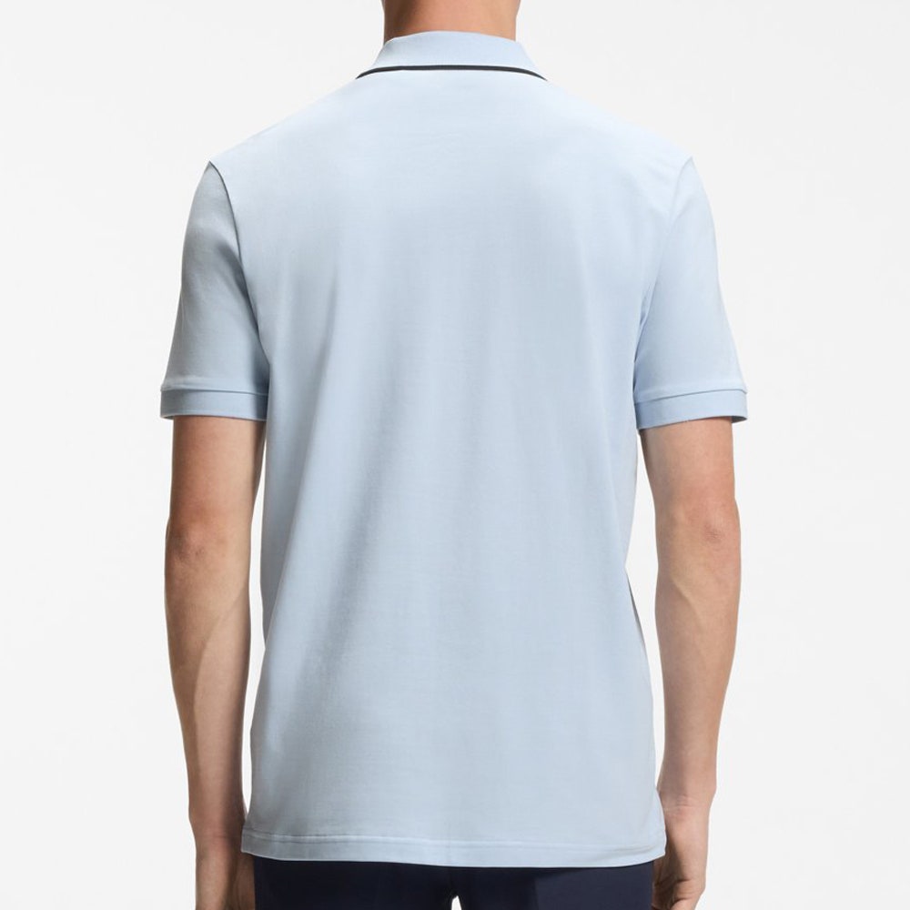 BOSS Golf Shirt - Philix GOC Slim QZ - Skyway SU26