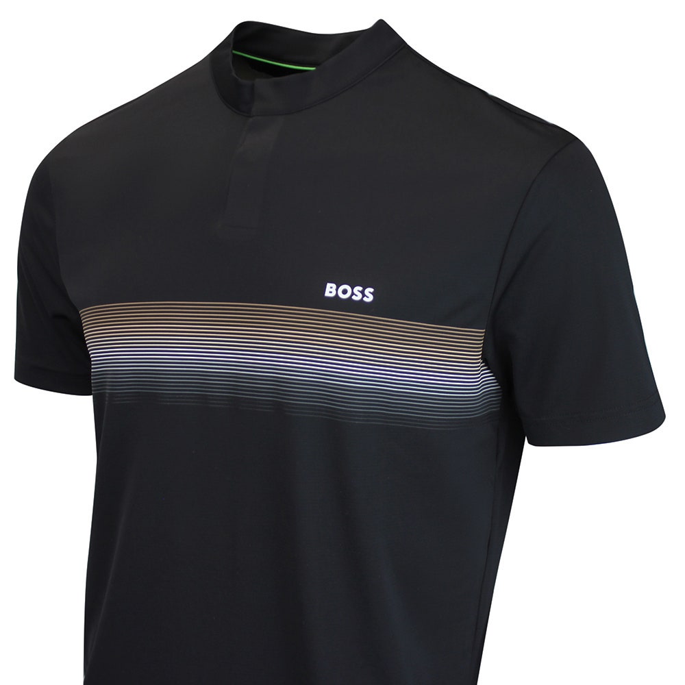 BOSS Golf Shirt - TOC Court 2 Slim Fit - Black WI26