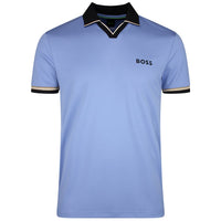 BOSS Golf Shirt - TOC Serve 2 Slim - Colony Blue SU26