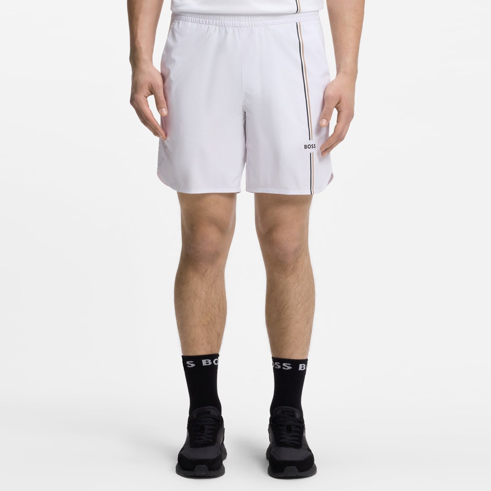 BOSS Golf Shorts - TOC Game 8" - Bright White FA26