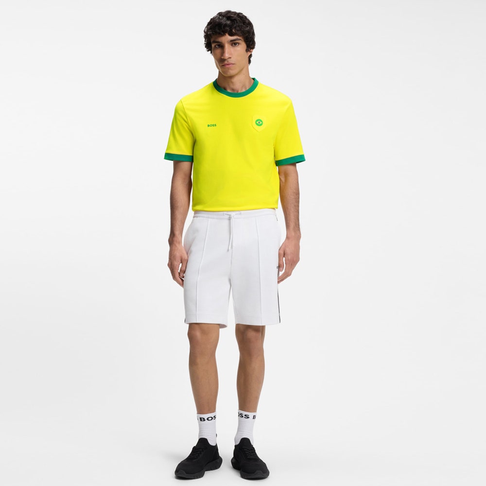 BOSS Golf T-Shirt - BB BC Lux Flag Tee - Brazil SU26