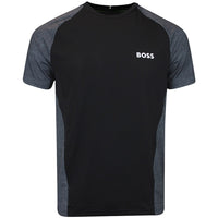 BOSS Golf T-Shirt - Match Ball TOC Tee - Black WI25