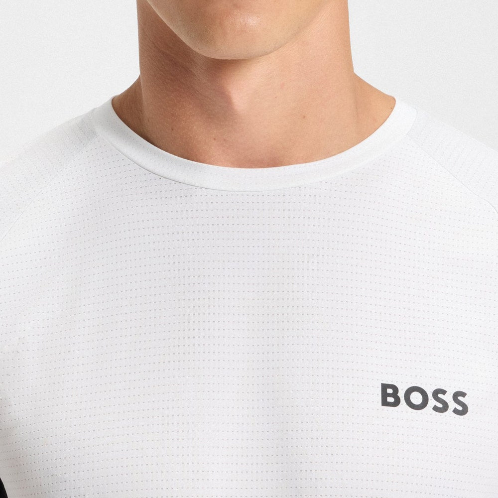 BOSS Golf T-Shirt - Match Ball TOC Tee - Bright White WI25