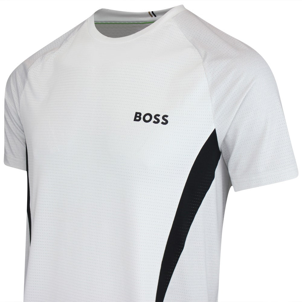 BOSS Golf T-Shirt - Match Ball TOC Tee - Bright White WI25