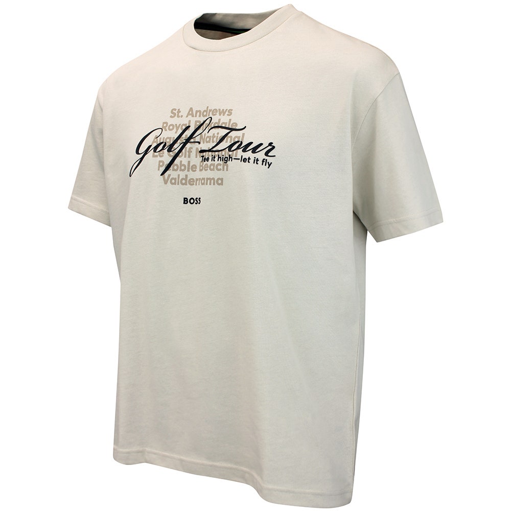 BOSS Golf T-Shirt - Network GRX Tee Relaxed - Pelican FA26